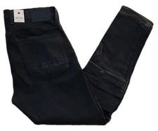 G Star Raw Pants Denim Jeans Mens Black 34 X 30 Airblaze 3D Slim Stretch 260