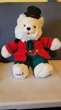 Teddy Bear K Mart Charles Dickens Christmas Carol 1993 Plush X5 