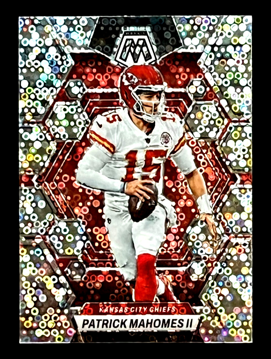 Patrick Mahomes II 2023 Panini Mosaic Silver Disco Prizm Kansas City Chiefs #109