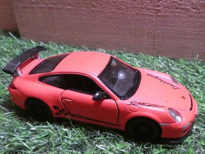 2010 PORSCHE 911 GT3RS DIECAST PULL-BACK KINGSMART 1:36