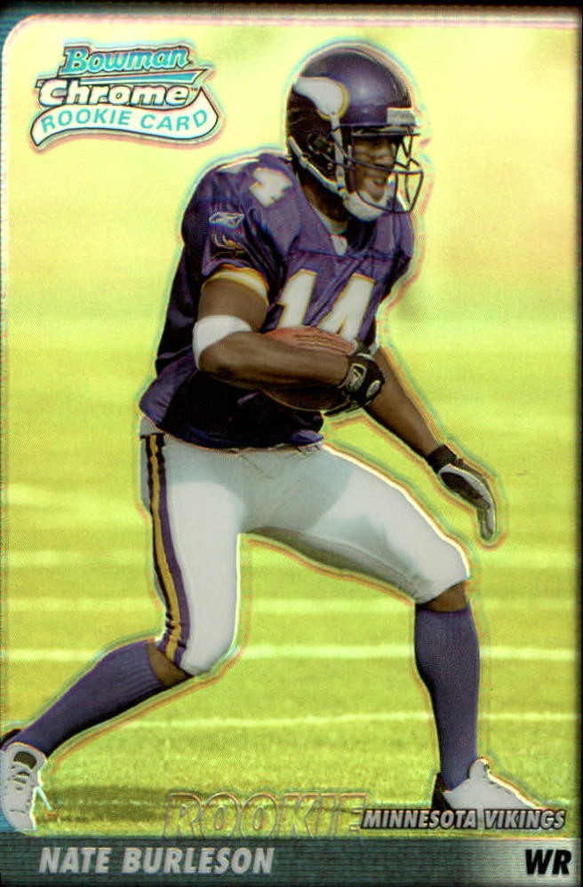 2003 Bowman Chrome Refractors #155 Nate Burleson /500 - NM-MT