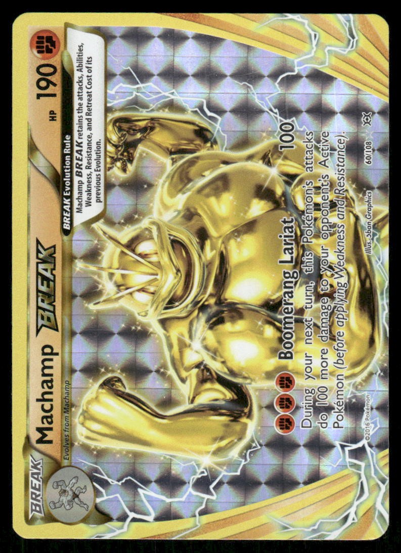Machamp BREAK 60/108 - Evolutions - Holo BREAK Rare NM