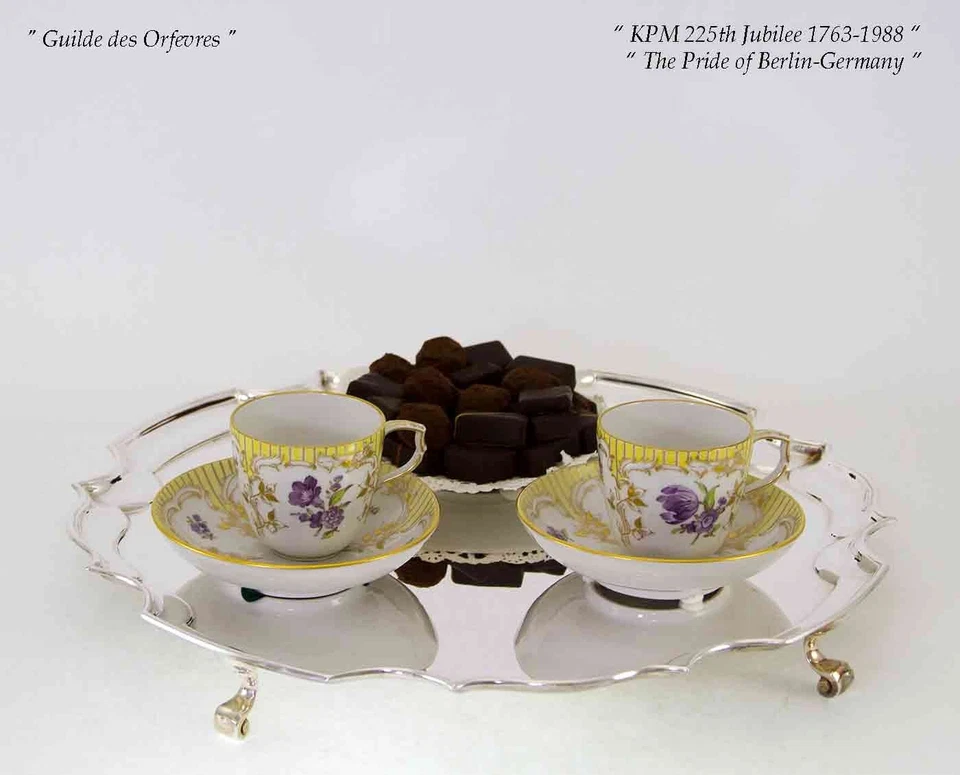 Salvador Silver Chippendale 14 pulgadas con pies Foto 4 de 4