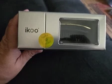 ikoo Home Detangle Brush Black Base Metallic Gold New In Box Pocket Soleil