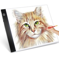 Guiseapue A4 Diamond Art Light Board, Ultra-Thin Pad for white