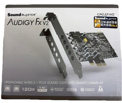 Creative - Sound Blaster Audigy FX V2 Sound Card