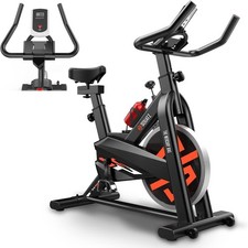 Cardio Cycling Exercise Bike Indoor Workout Stationary Bike W/ 8 Resistance Cardio Cycling Exercise Bike Indoor Workout Stationary Bike W/ 8 Resistance - Image 1