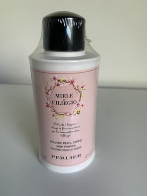 PERLIER  Miele Di Ciliegio Cherry Blossoms Parfums Body Powder  Made In Italy
