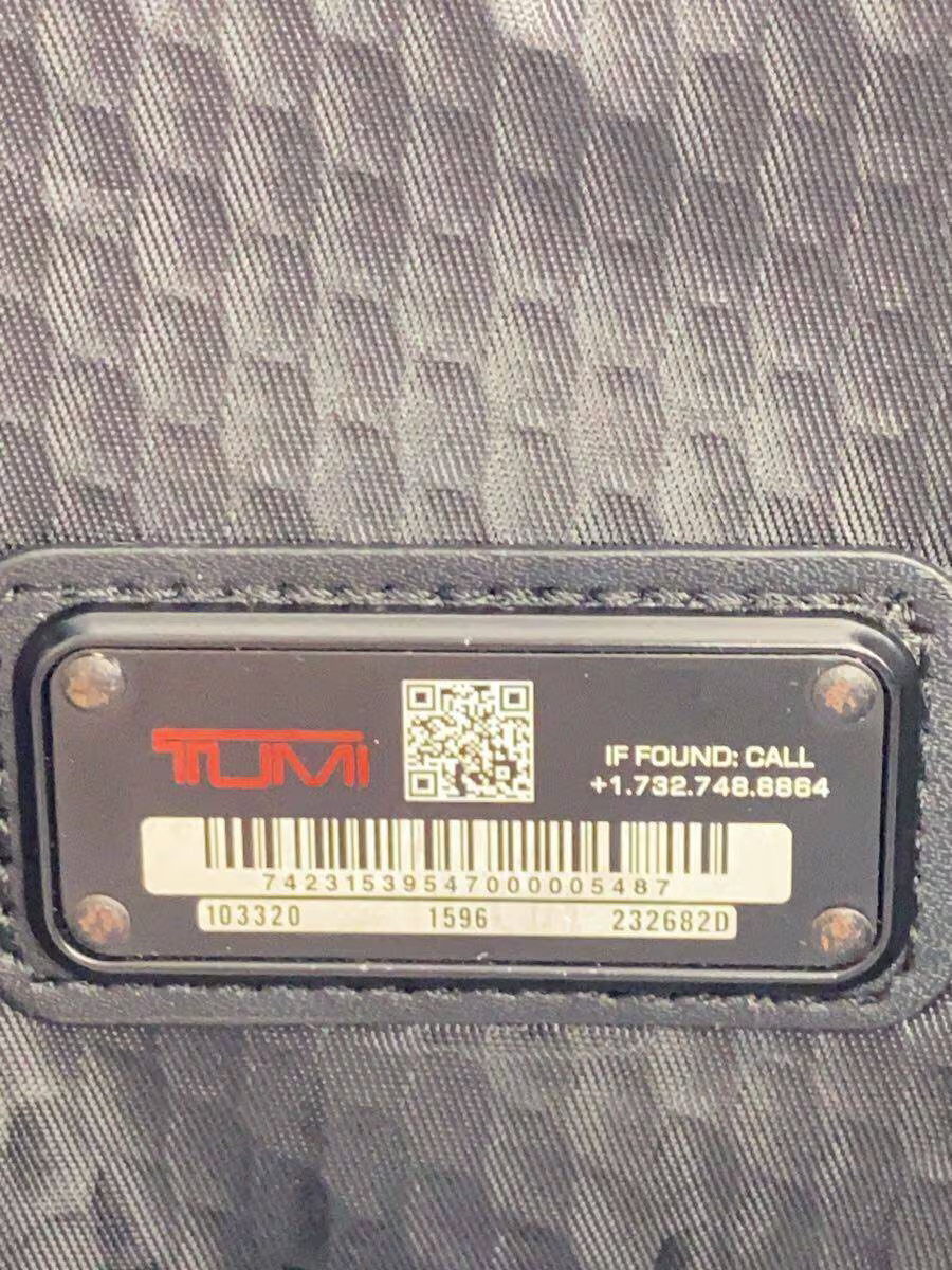 TUMI Backpack Nylon Black Solid Color 232682 from… - image 5