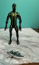 Marvel Legends 80th Anniversary Big Time Spider-Man Figure Black Green Complete