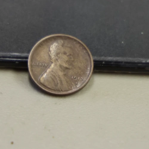 1913 S US Lincoln Cent 1c Semi Key VG/F