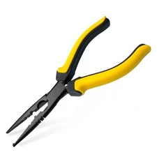 -7 inch Fishing Pliers with Anti-rust Teflon coated, 7" Split Ring Nose