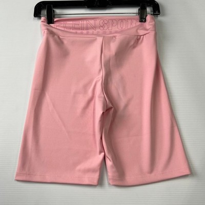 PHILIPP PLEIN SPORT Jogging Cyclist Shorts Statement Women's Size M Ro