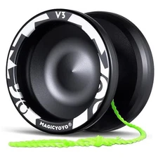  V3 Professional Responsive Yoyo for Kids 8-12 and Adults, Dual V3 Black