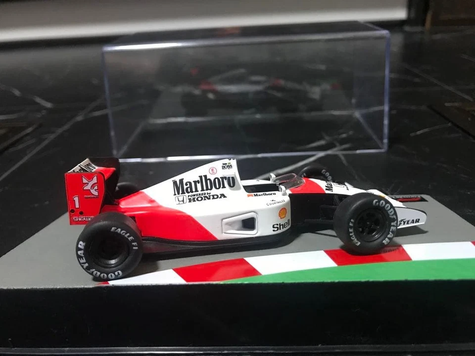 Raro coche McLaren Honda MP4/6 Senna 1991 F1 escala 1/43 Japón Foto 4 de 4