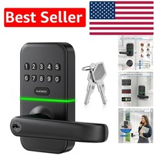 Keyless Entry Smart Lock with Aluminum Finish: Security for Indoor  Outdoor Use