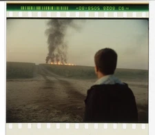 Interstellar Movie 70mm IMAX Film Cell Frame - Getty Fire (14947)