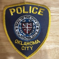 Oklahoma City Police Patch with City Seal Collectible, Oklahoma State