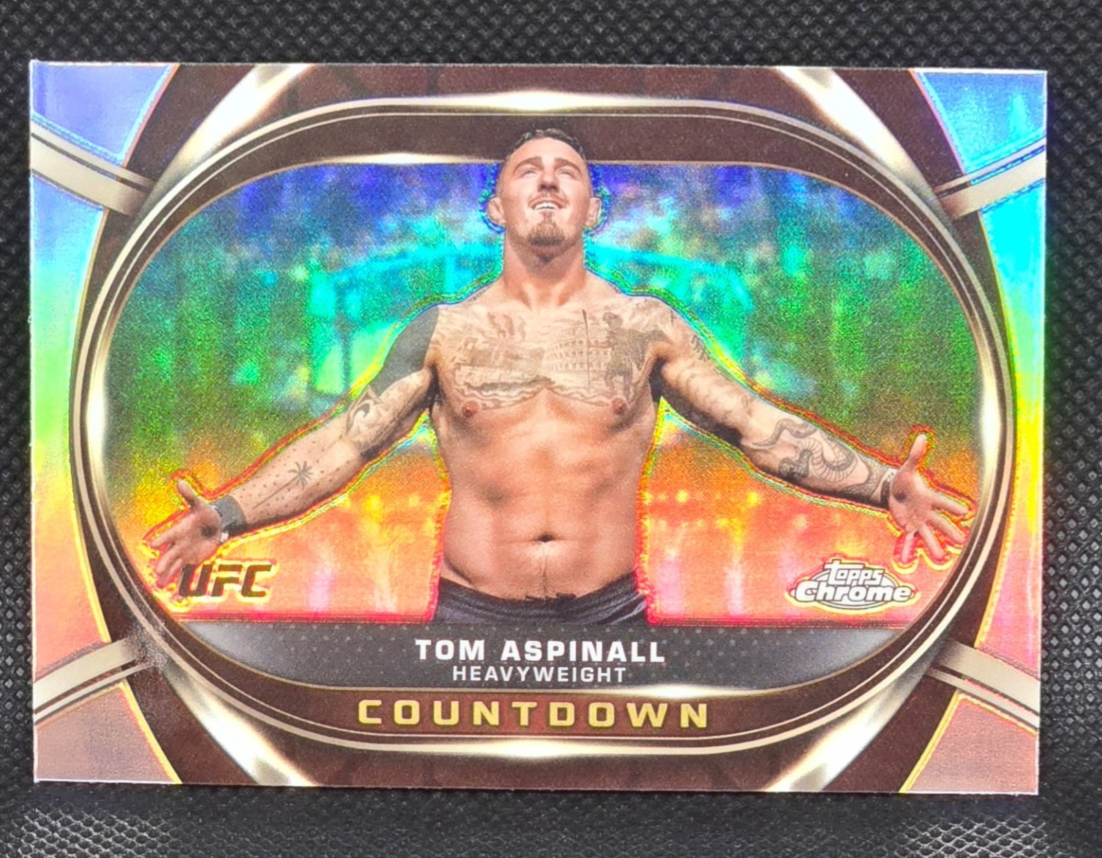Tom Aspinall #COU-29 Ufc Cards 2024 Topps Chrome UFC Countdown trading card — raw and PSA graded price guide
