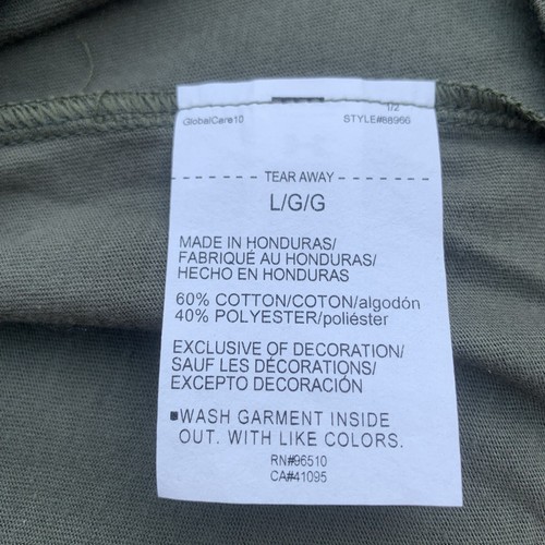 NUEVA Camiseta Under Armour Para Hombre Talla L Grande UA Verde Bandera Libertad Calce Suelto - Imagen 10 de 18