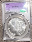 1900 P Morgan Silver Dollar traderbea CAC Graded MS 62~Bright White