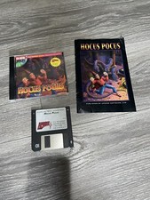 Apogee Hocus Pocus MS-DOS 3.5" floppy disk, manual and bonus CD version