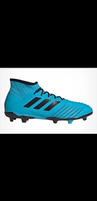 Fußballschuhe Adidas Predator 19.2 3G FG Firm Ground Blau Größe 7 UK UVP 120£