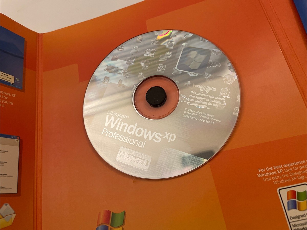 Microsoft Windows XP Professional Version 2002 w/ Product