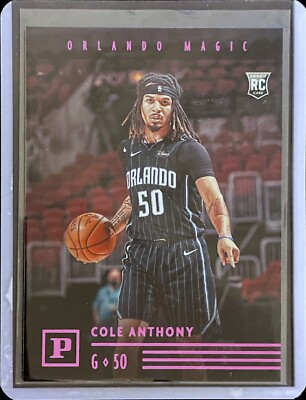 Cole Anthony - 2020-21 Panini Chronicles Basketball - Rookie - Pink #122