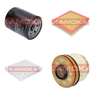 KAMOKA Inspektionspaket Filterset für Mitsubishi L 200/Triton 2.4 DI-D 4WD 2.2