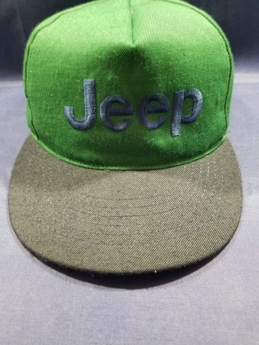 [JEEP]★24SS★Embo Jeep Bear Wappen Ball Cap Jeep Logo Hat Green Snapback Baseball Cap - Mopar Collection