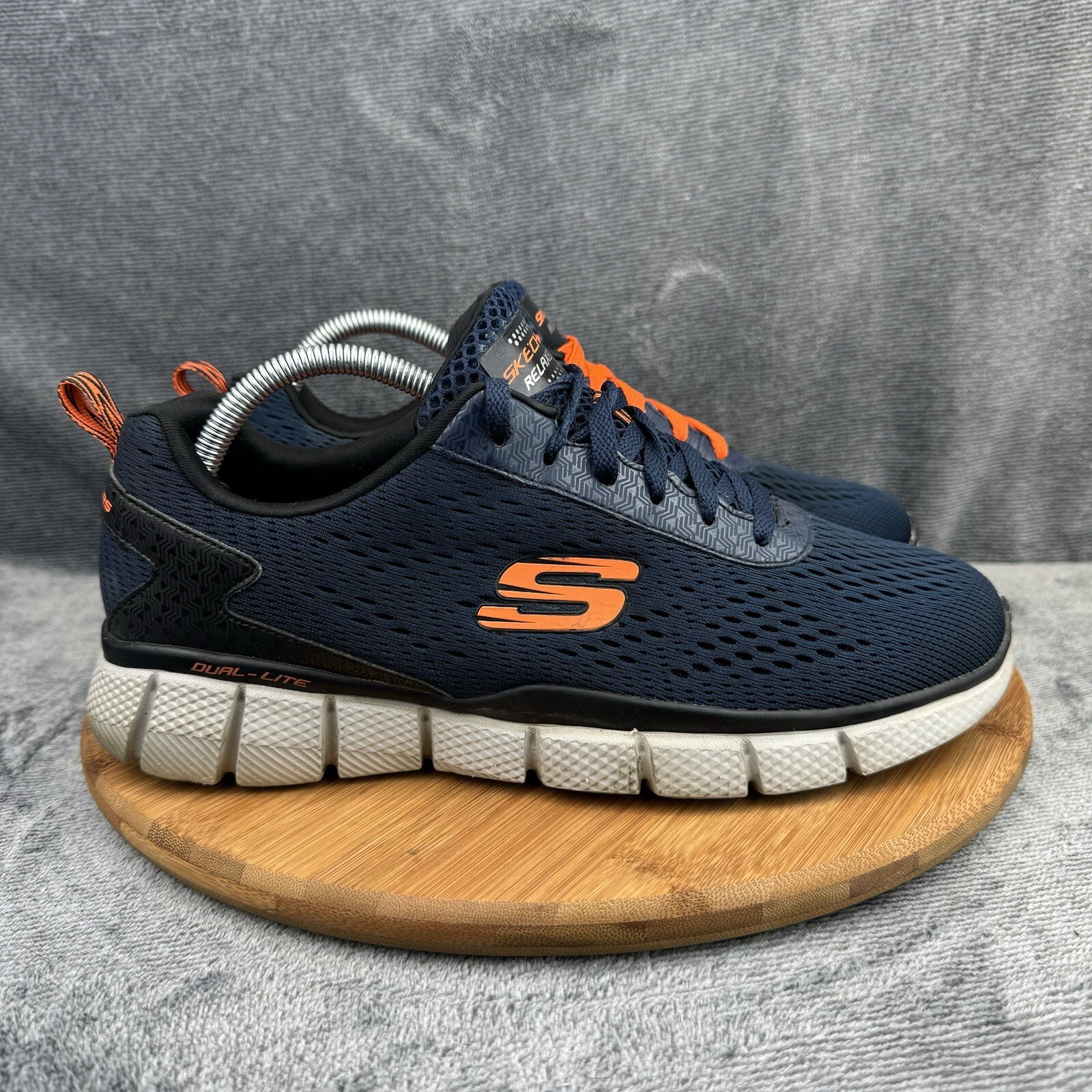 Skechers Mens Equalizer 2.0 51529 Relaxed Fit Blue Train Shoes Sneakers Size 9