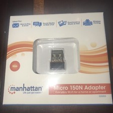 Manhattan 525503 Micro 150Mbps Wireless-N USB 2.0 Adapter