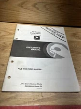 John Deere Hydraulic Dump MCS Operators Manual, OM-M91040