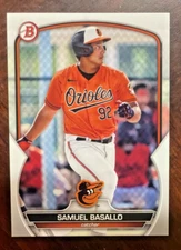 SAMUEL BASALLO - 2023 1st Bowman Draft #BD-179   FS  Qty