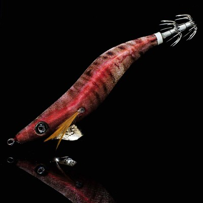 Squid Jig RUI AK01 UV Glow Egi Lure - AKA White Night Tiger Style, Saltwater Fishing For Squid & More Tuna Jigs - Foto 10