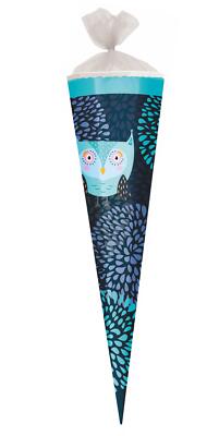 Herlitz Schultüte / Zuckertüte / 85cm / eckig / ''Eule''