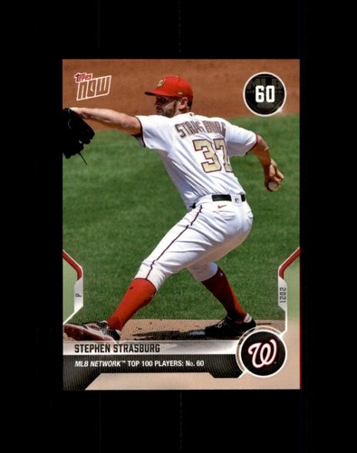 2021 Topps Now MN-60 Stephen Strasburg