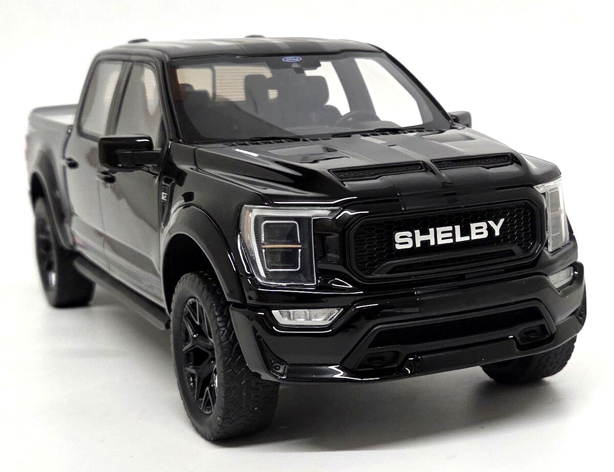 2024 Ford Shelby F-150 Centennial Edition, Black 1:18 Resin Cast