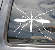Mosquito Insect - Blood Bite Car Laptop Bumper Window Vinyl Decal Sticker 01354