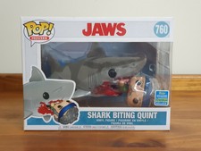 funko pop jaws shark biting quint
