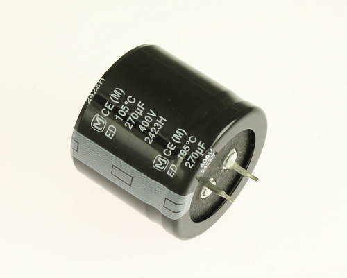 5cキューブ 4pcs) 270uF 400V Snap In Mount Electrolytic Capacitor Volts 270mfd