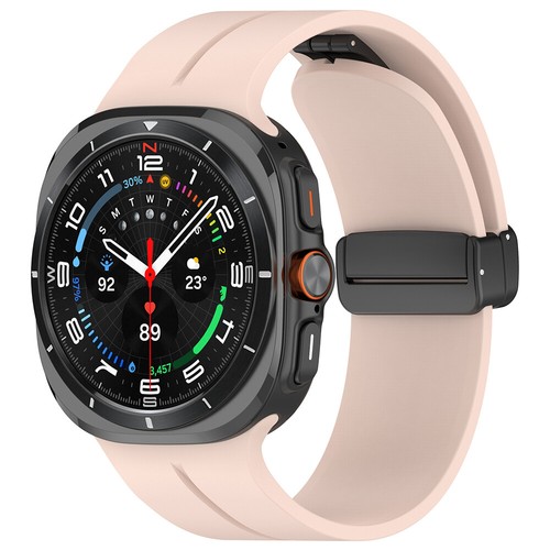 Cinturino Per Orologio In Metallo Con Fibbia Magnetica Per Samsung Galaxy ☆ - Zdjęcie 11 z 34