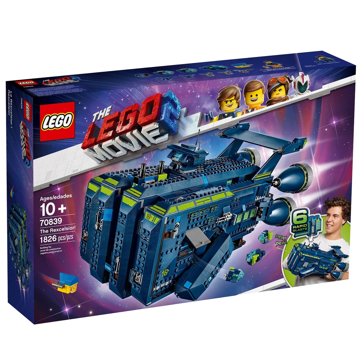 LEGO The LEGO Movie 2: The Rexcelsior (70839) 673419302395|