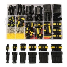 708PCS 1-6 Pin Car Automotive Waterproof Electrical Wire Connector Plug Kit Set