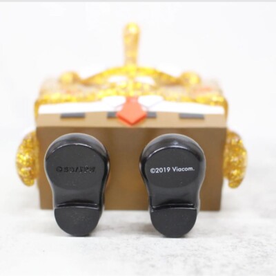 SECRETBASE Spongebob Soft Vinyl Figure FULL COLOR CLEAR GOLD RAME