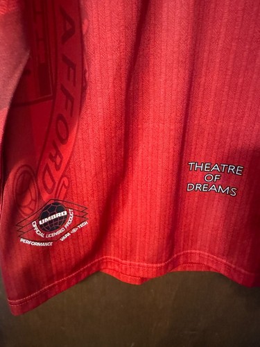 BNWT Original Manchester United 1996 1997 Long Sleeve #7 CANTONA M shirt B2689 - Picture 7 of 9