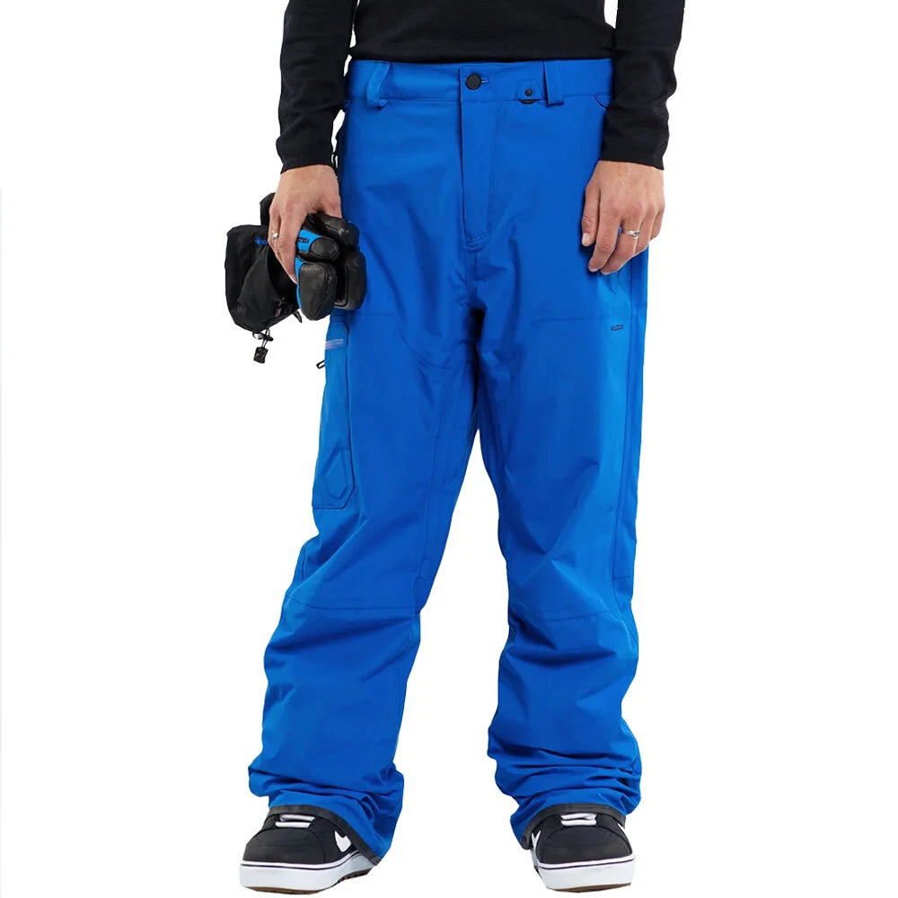 Volcom L Gore-Tex Pantaloni Sci Uomo da Snowboard Sport Invernali Neve Blu