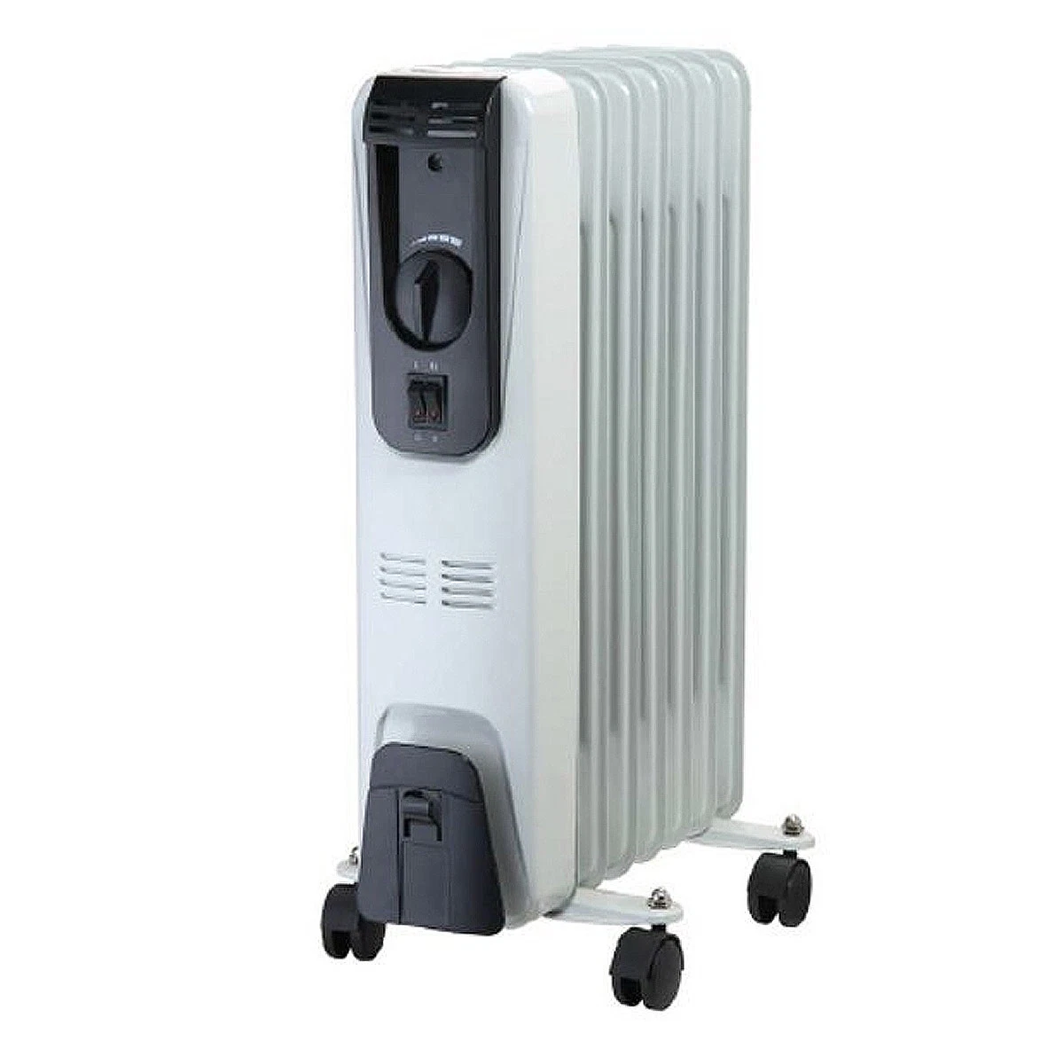 Oil Fill Radiator Heater 1.5Kw 7 Fins 1500W 220V-240V Adjustable Heat  Settings | eBay