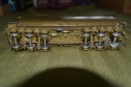 HO Dong Jin Korea Brass 1979 OMI Overland Models Milwaukee Road 12 Wheel Tender - Picture 6 of 9